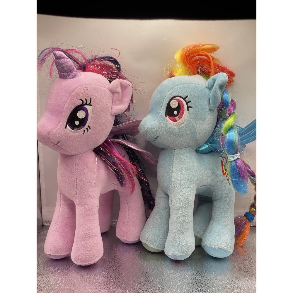 Ty Sparkle Rainbow Dash Twilight Plush Beanie‎ Baby 2016 7" My Little Pony Bag1
